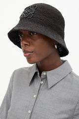 Loewe Raffia Bucket Hat