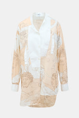 Loewe Resort 2019 Faces Print Shirt