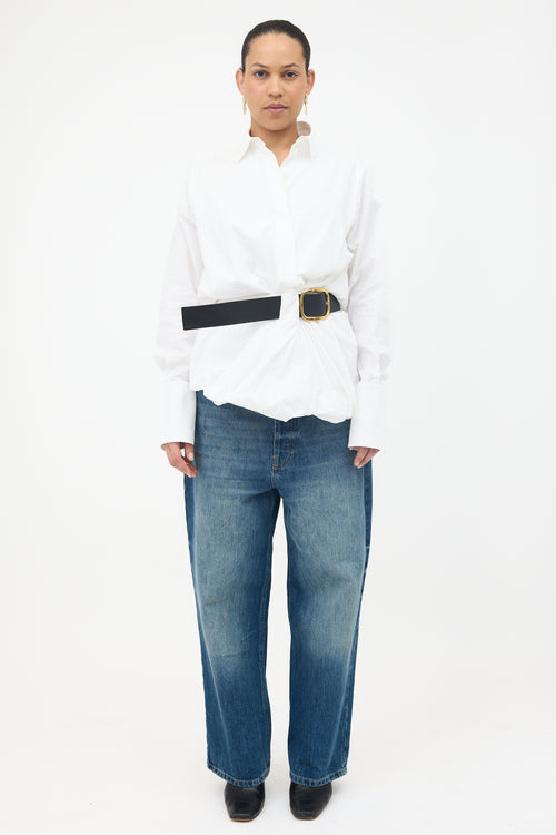 Loewe Ribbed Belted Shirt