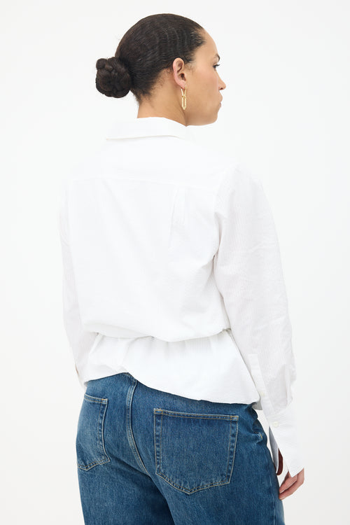 Loewe Ribbed Belted Shirt