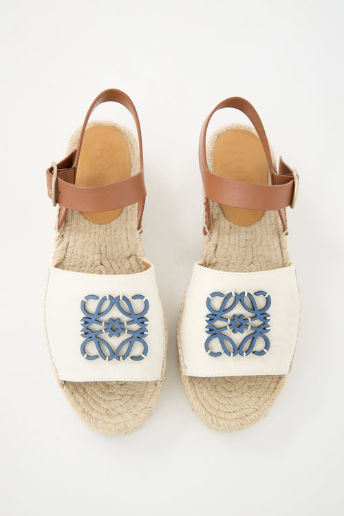 Loewe Anagram Espadrille Sandal