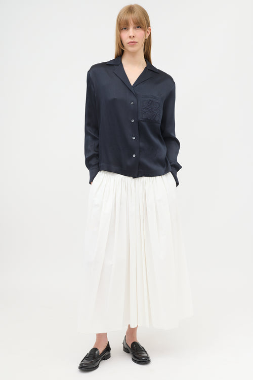 Loewe Silk Anagram Shirt