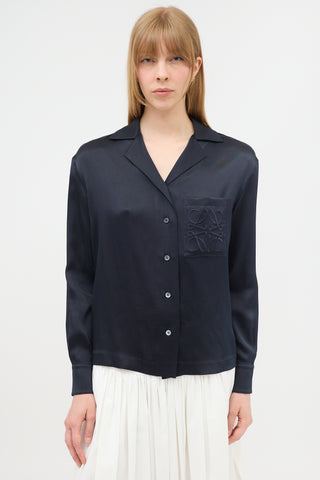 Loewe Silk Anagram Shirt