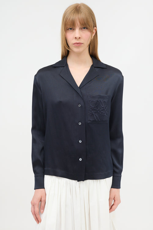 Loewe Silk Anagram Shirt