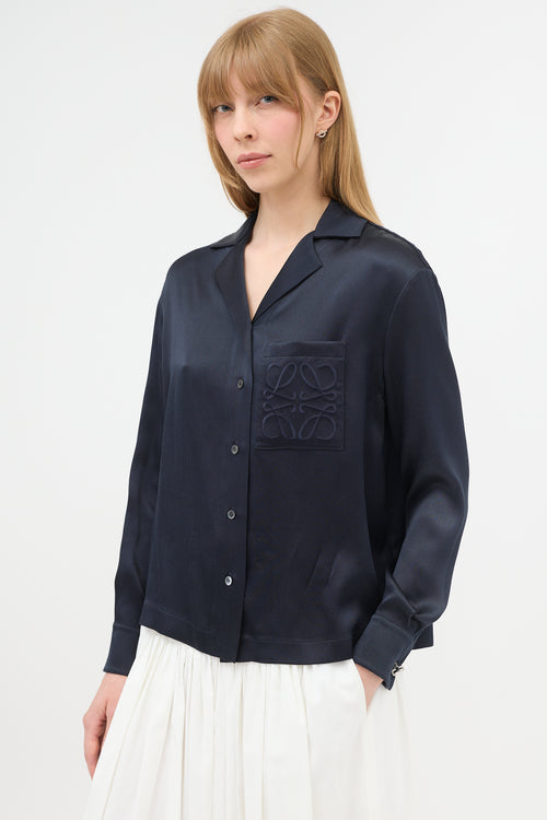 Loewe Silk Anagram Shirt
