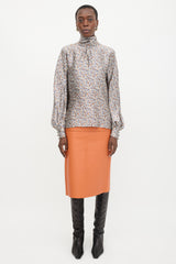 Loewe Silk Polka Dot Blouse