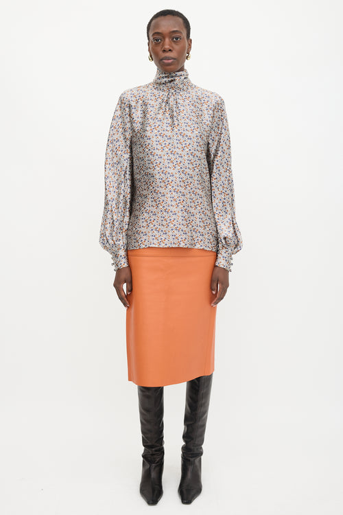 Loewe Silk Polka Dot Blouse