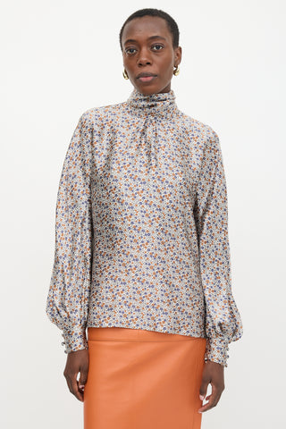 Loewe Silk Polka Dot Blouse