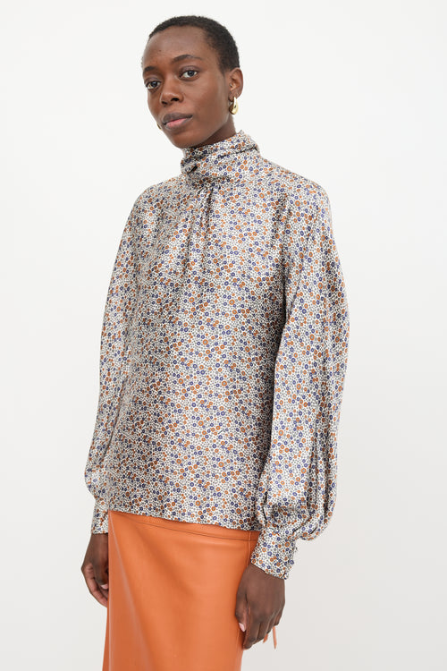 Loewe Silk Polka Dot Blouse