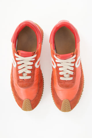 Loewe Suede & Nylon Flow Runner