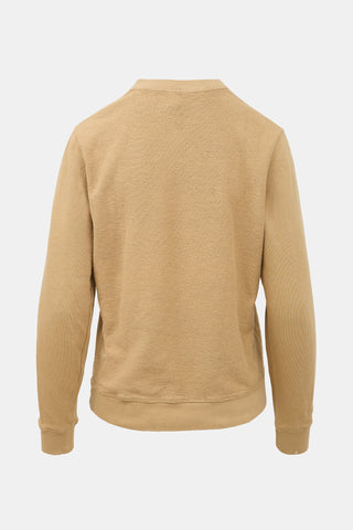 Loewe Terry Embroidered Anagram Sweatshirt