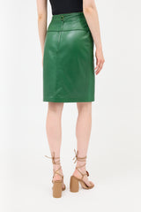 Loewe Vintage Leather Skirt