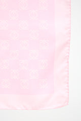 Loewe Vintage Silk Anagram Scarf