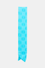Loewe Vintage Silk Anagram Thin Scarf