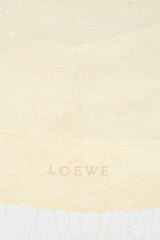 Loewe Vintage Silk Logo Scarf