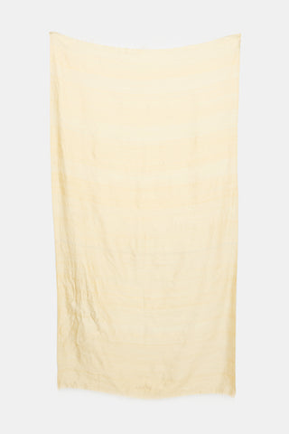 Loewe Vintage Silk Logo Scarf
