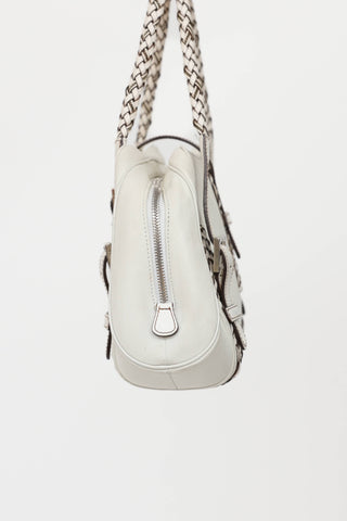 Braided Senda Shoulder  Bag