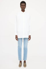 LoeweEmbroidered Logo Button Up Shirt