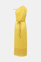 Loewe Wool Jersey Colour Block Dress