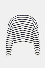 Loewe Wool Striped Anagram Sweater