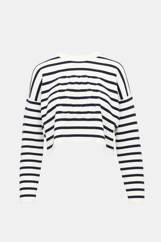 Loewe Wool Striped Anagram Sweater