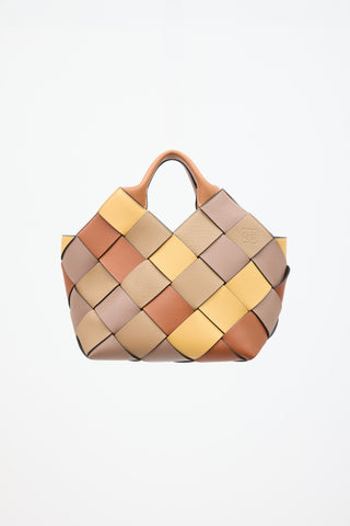 Loewe Woven Leather Surplus Basket Bag