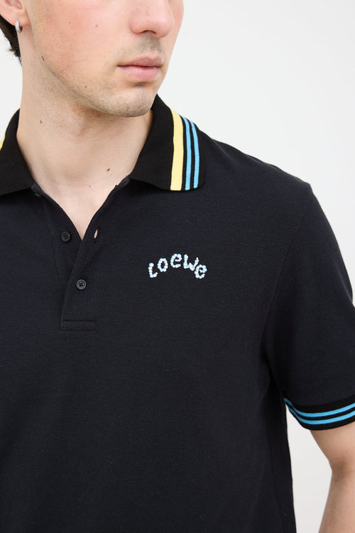 Loewe X Paula's Ibiza Logo Polo
