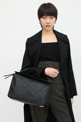 Loewe X Josef Albers 2025 Leather Large Puzzle Bag