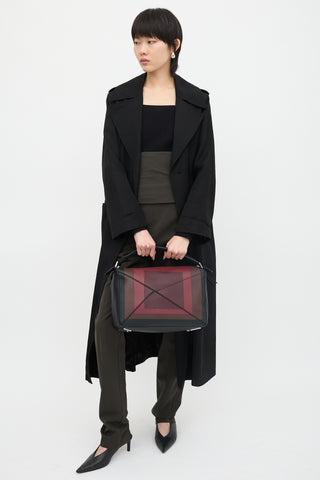 Loewe X Josef Albers 2025 Leather Large Puzzle Bag