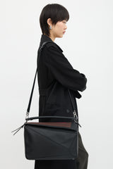 Loewe X Josef Albers 2025 Leather Large Puzzle Bag