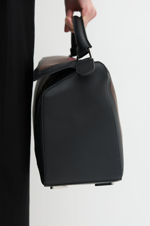 Loewe X Josef Albers 2025 Leather Large Puzzle Bag
