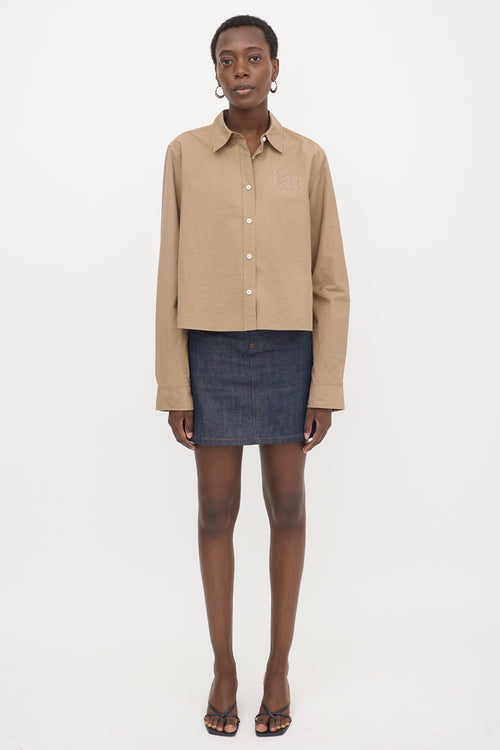 Loewe X Paula's Ibiza Anagram Shirt