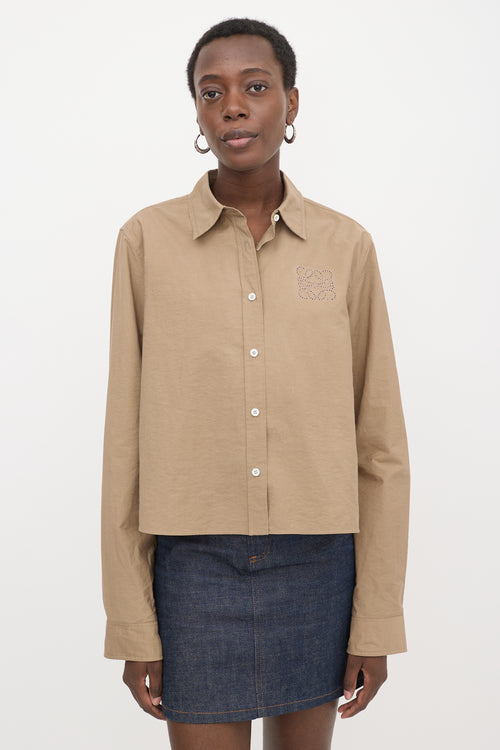 Loewe X Paula's Ibiza Anagram Shirt