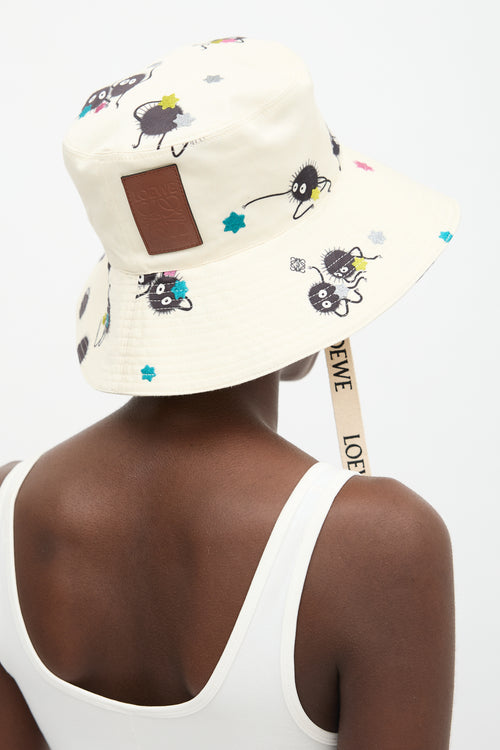 Loewe X Studio Ghibli Susuwatari Bucket Hat