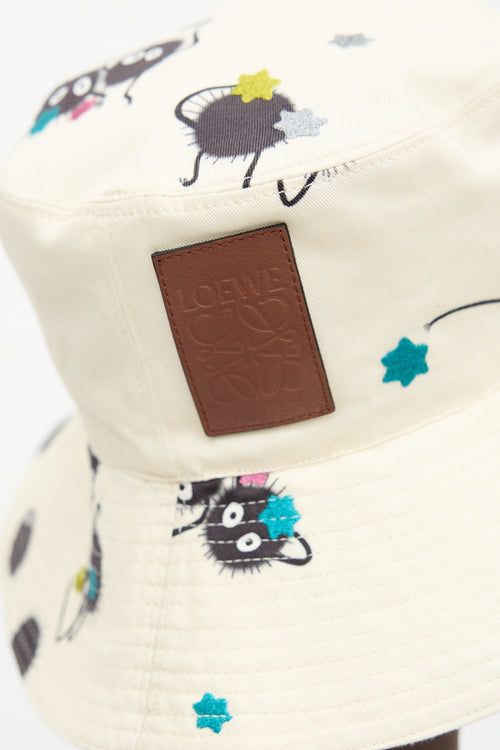 Loewe X Studio Ghibli Susuwatari Bucket Hat