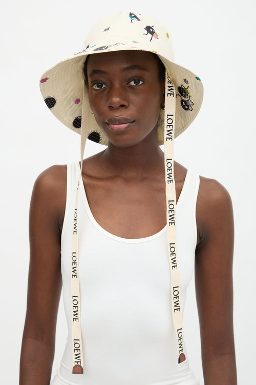 Loewe X Studio Ghibli Susuwatari Bucket Hat