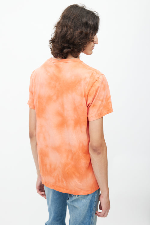 Loewe x Paula's Ibiza Orange Tie Dye T-Shirt