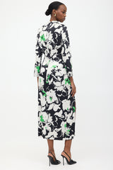 Lola Rose Satin Floral Maxi Dress