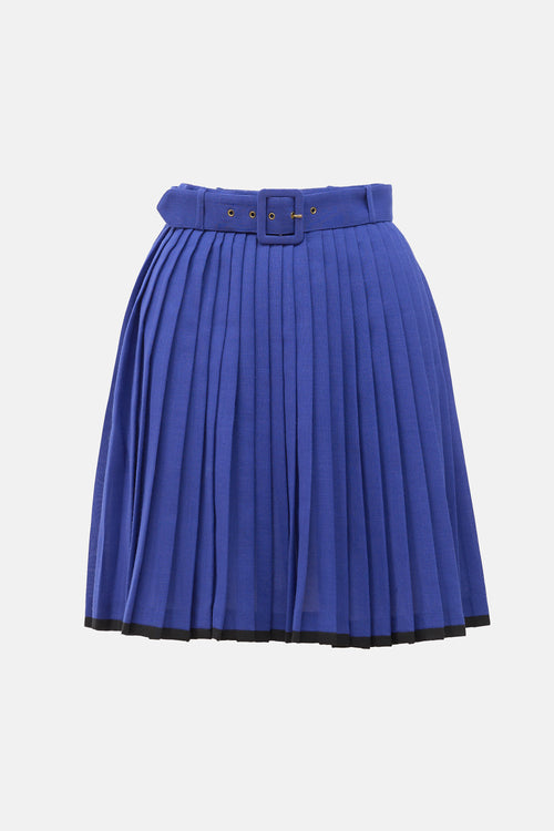 Lolita Lempicka 1980s Pleated Skirt