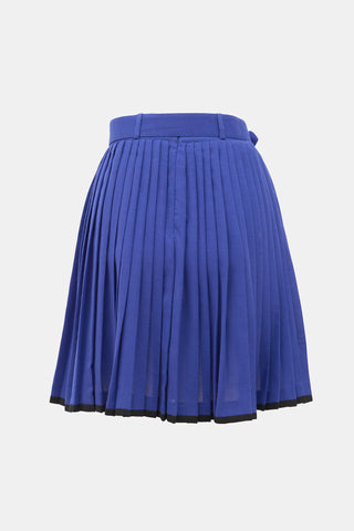 Lolita Lempicka 1980s Pleated Skirt