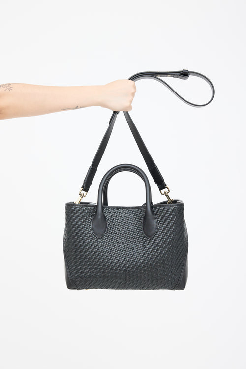 Aspinal of London Woven London Tote