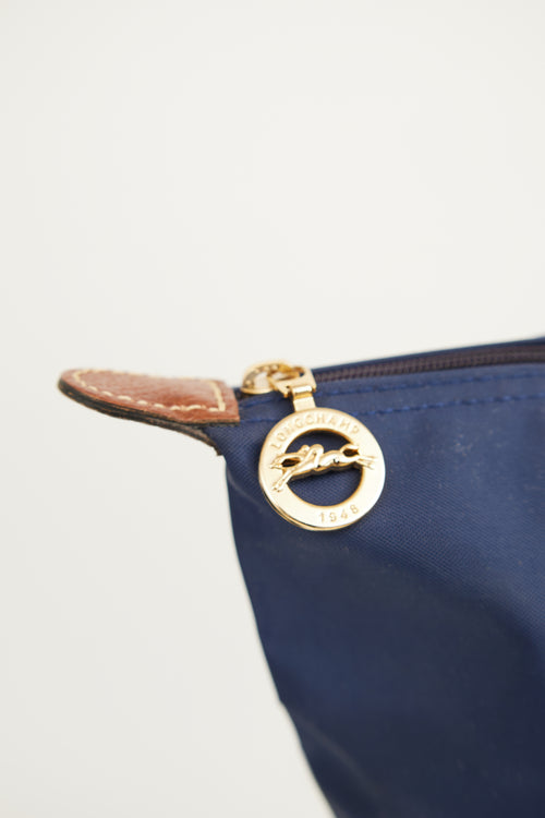 Longchamp Navy Le Pliage Tote Bag