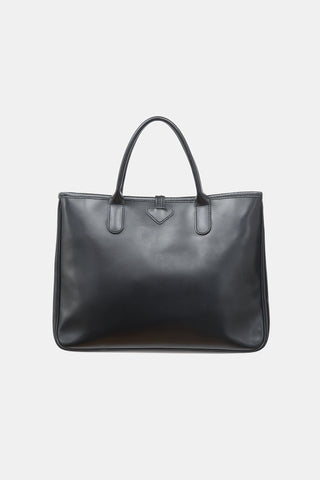 Longchamp Leather Le Roseau L Tote Bag