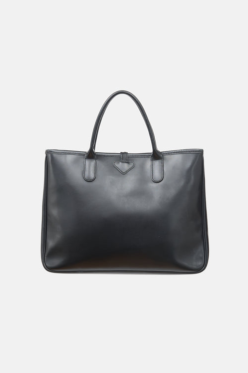 Longchamp Leather Le Roseau L Tote Bag
