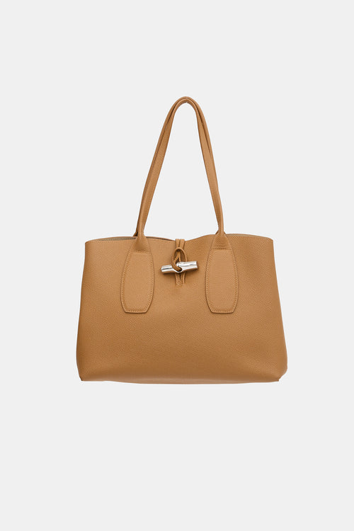 Longchamp Leather Medium Le Roseau L Tote Bag