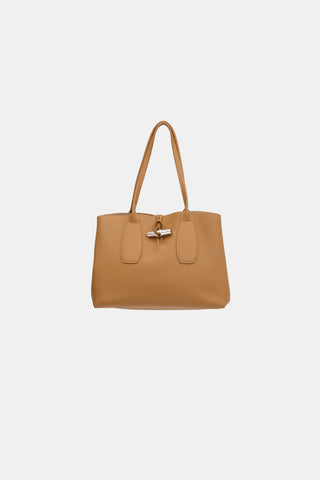 Longchamp Leather Medium Le Roseau L Tote Bag