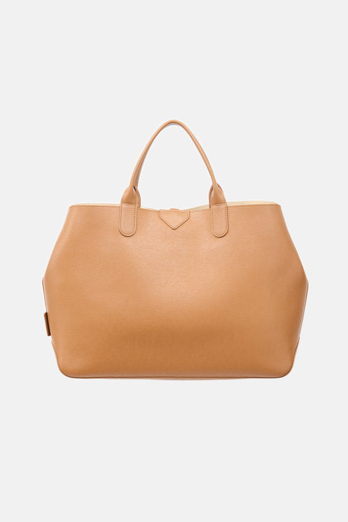 Longchamp Leather Reversible Le Roseau Bag