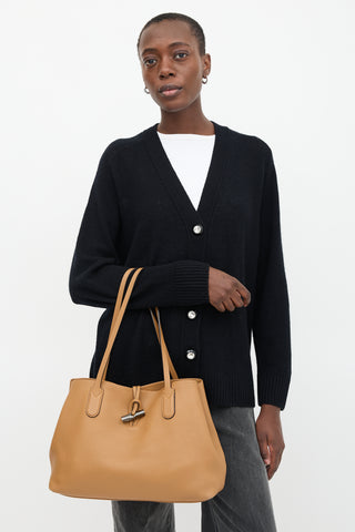 Longchamp Leather Le Roseau Bag