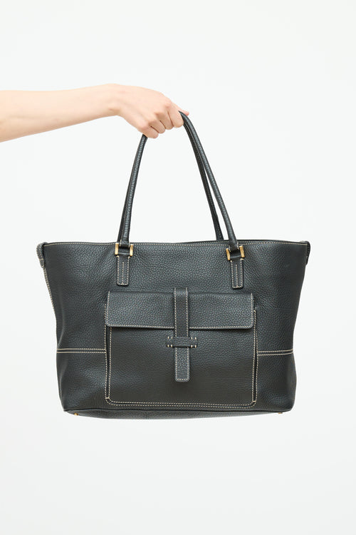 Loro Piana Globe Top Handle Bag