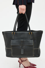 Loro Piana Globe Top Handle Bag